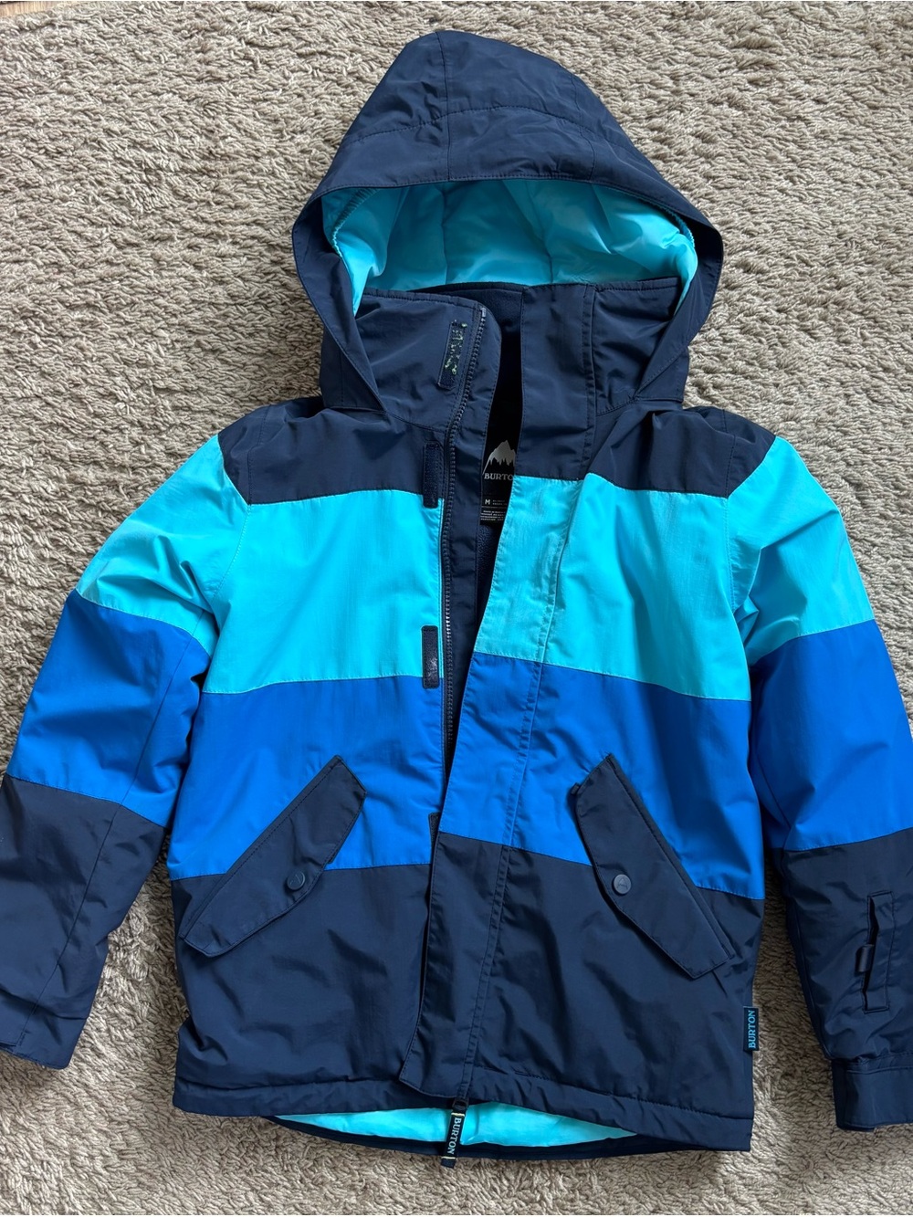 Burton Kids Colorblock Hooded  ski/snowboard jacket